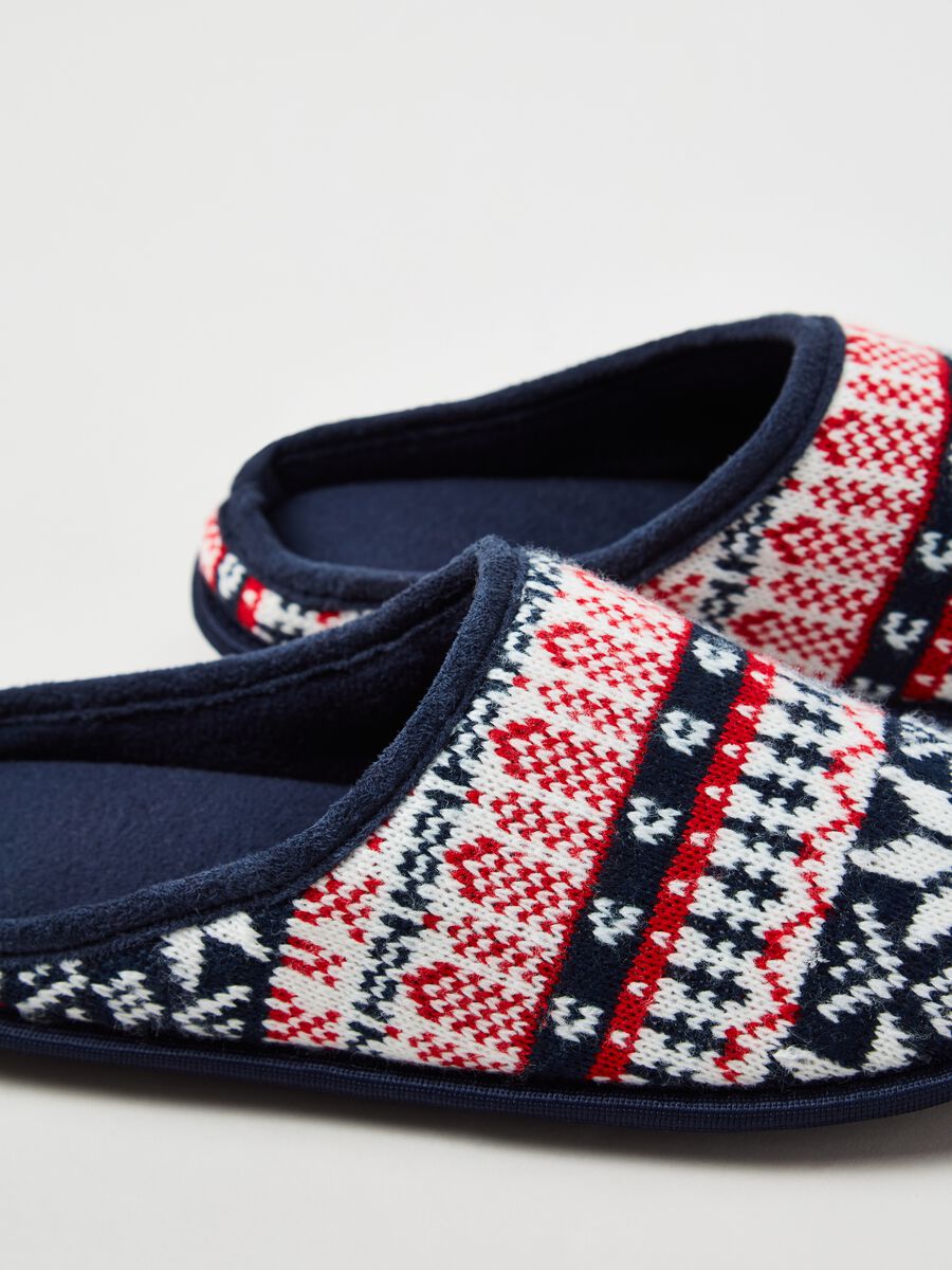 Slippers with Norwegian pattern_2