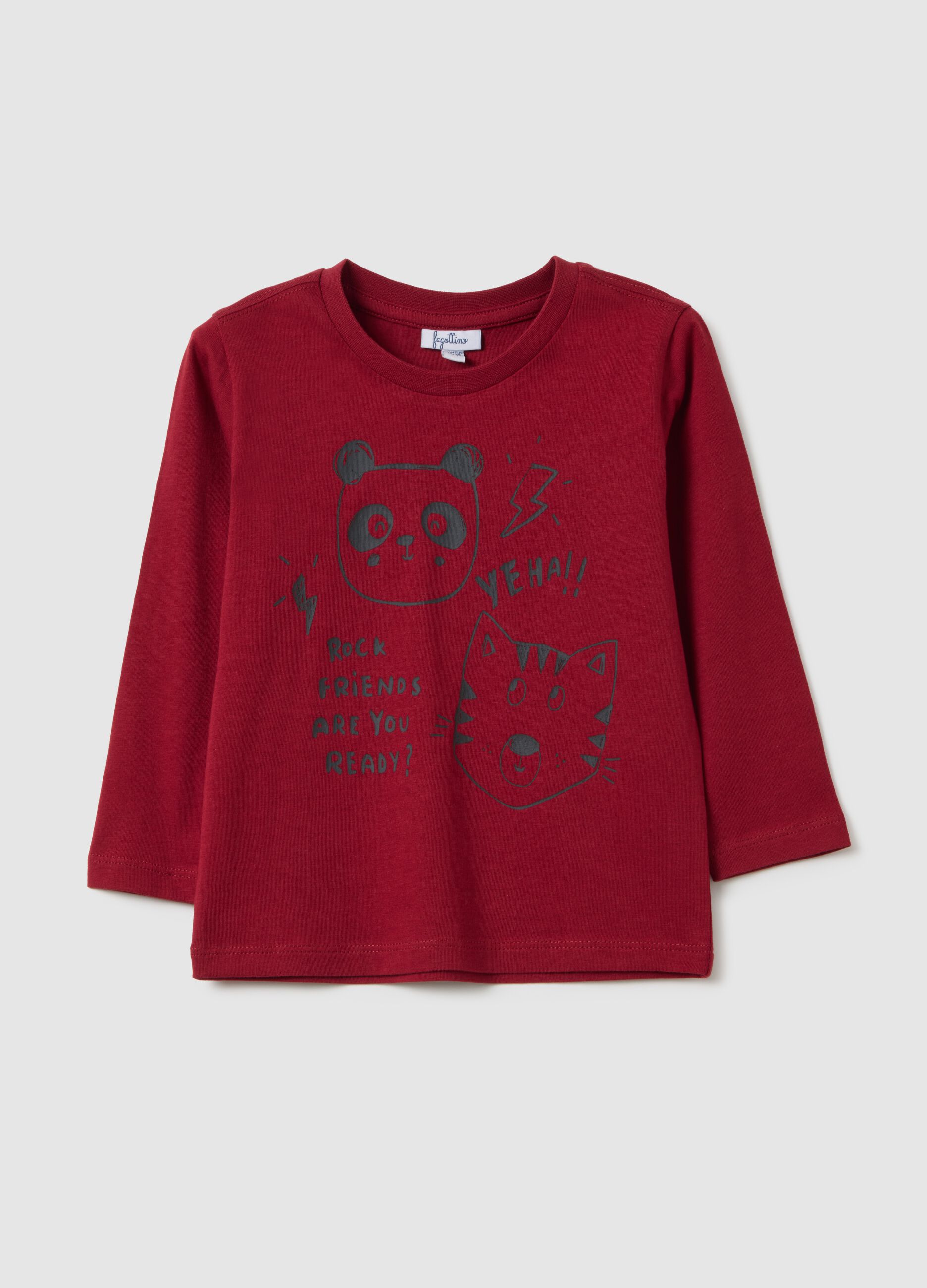 Baby pure cotton red regular fit sweater