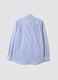 Light blue cotton-blend checked easy-iron regular-fit shirt_6