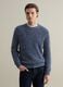 Cotton pullover with two-tone weave_0