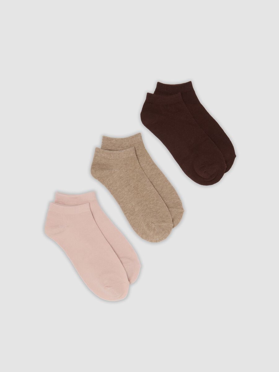 3er-Pack Kn&ouml;chelsocken aus Bio-Baumwollmix_0