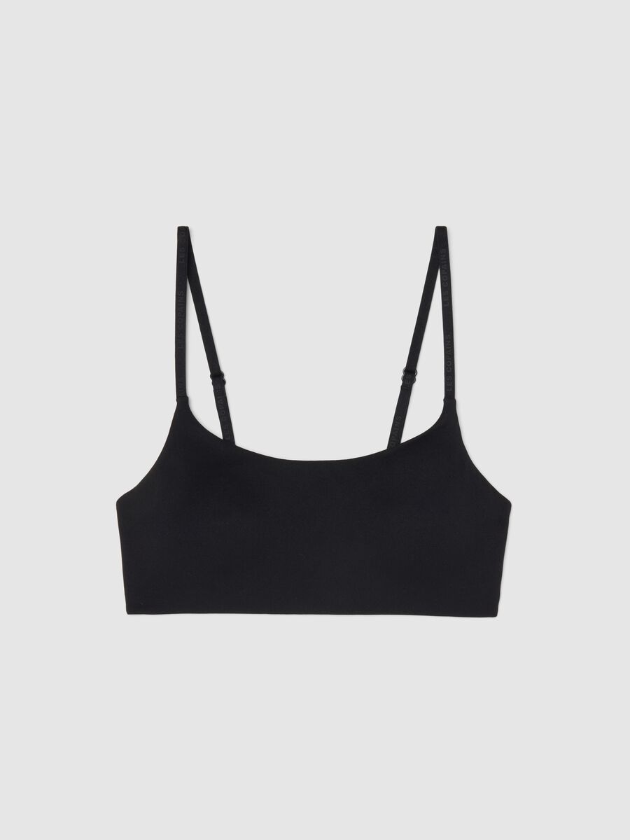 Black bralette with removable padding_4