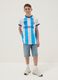 Blaue Denim-Shorts aus Baumwollmix f&uuml;r Jungen, Regular Fit_0