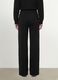 Black baggy-fit pure cotton jogger trousers_2