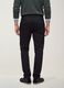 Sive slim-fit chino hlače od elastičnog twilla_3