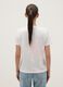 T-shirt branca de algod&atilde;o puro corte regular com estampado_2