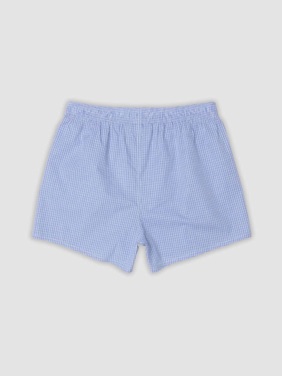 Pack de 2 boxers azul e azul-claro em puro algod&atilde;o org&acirc;nico_2