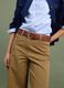 Brown stretch cotton wide-leg trousers_3