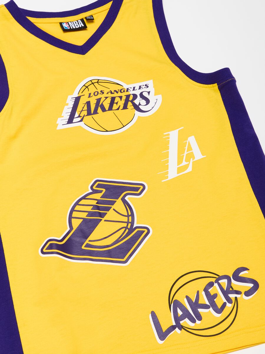 NBA Los Angeles Lakers basketball racerback vest_2