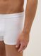 Pack of three white stretch cotton boxers regular fit_3