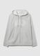 Full-zip sweatshirt with hood and logo embroidery_1
