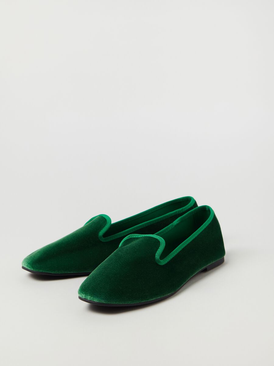 Velvet Friulian slippers_1