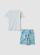 Light blue organic cotton pyjamas_1