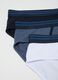 Set of multicolour regular fit elastic cotton briefs_5
