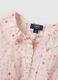 Slim Fit Kinderbluse aus reinem Baumwollmulticolor mit Blumen_2