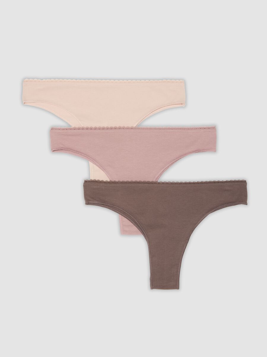 3-pack of multicolour Brazilian briefs in stretch organic cotton_4