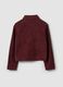Red genuine leather jacket, regular fit_6