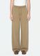 Beige cotton-blend baggy-fit jogger trousers_1