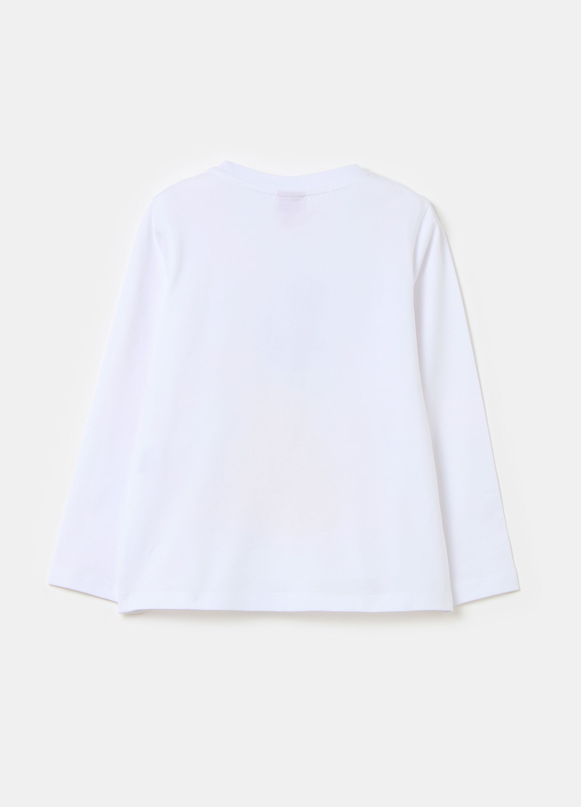 Camiseta manga larga estampado Blancanieves