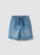 Pure cotton denim shorts, baggy fit_0