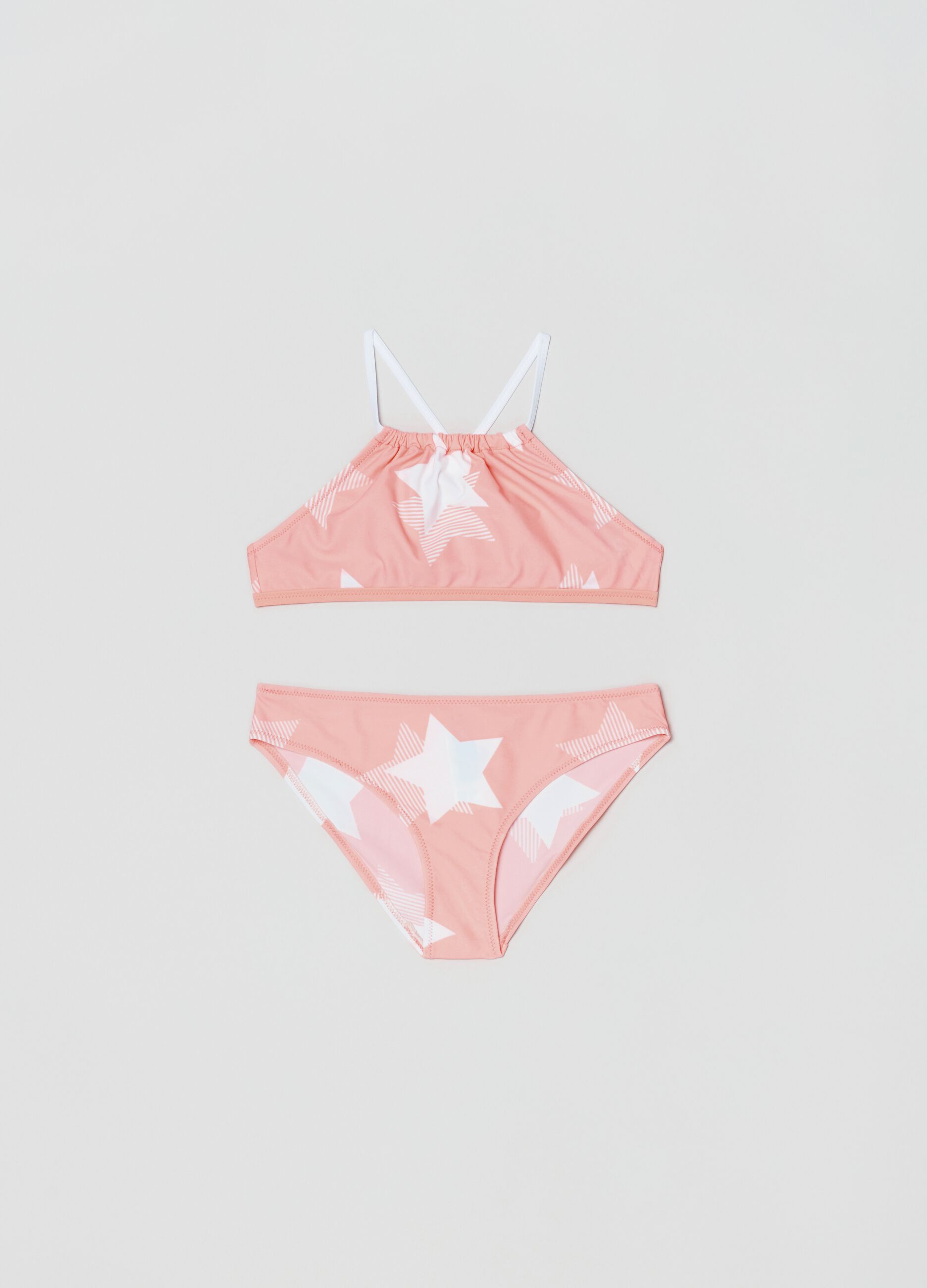 Bikini con estampado estrellas