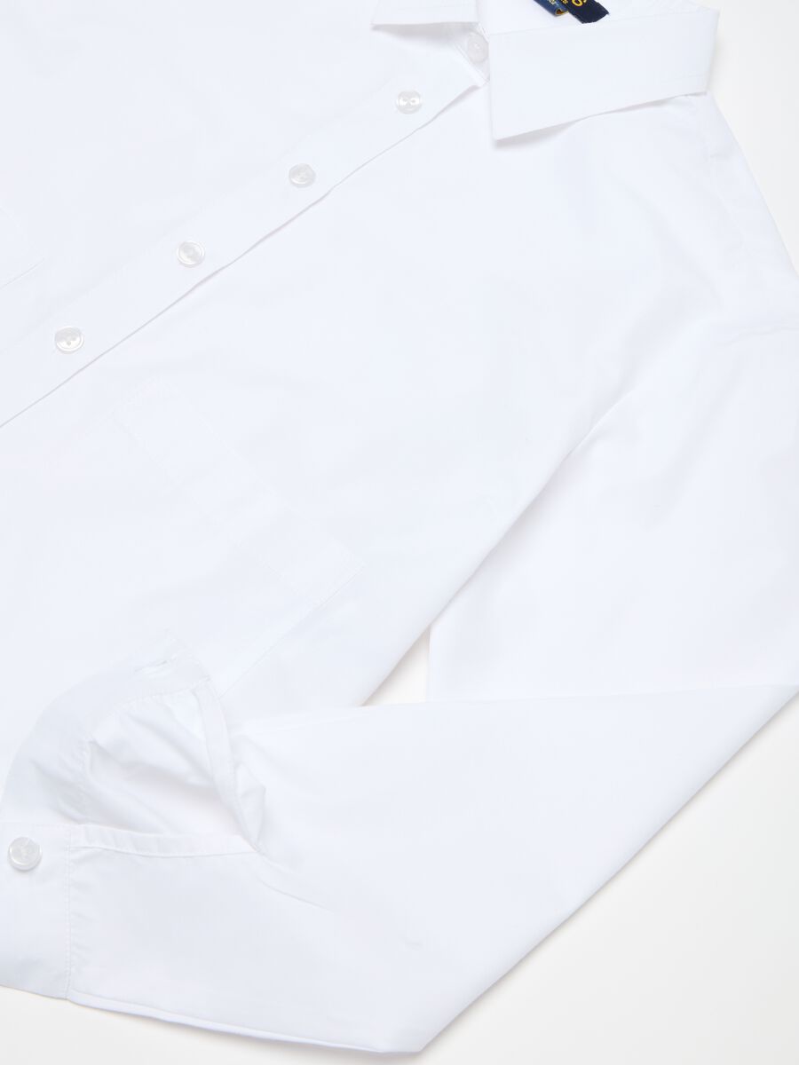 Cropped shirt with pockets_2
