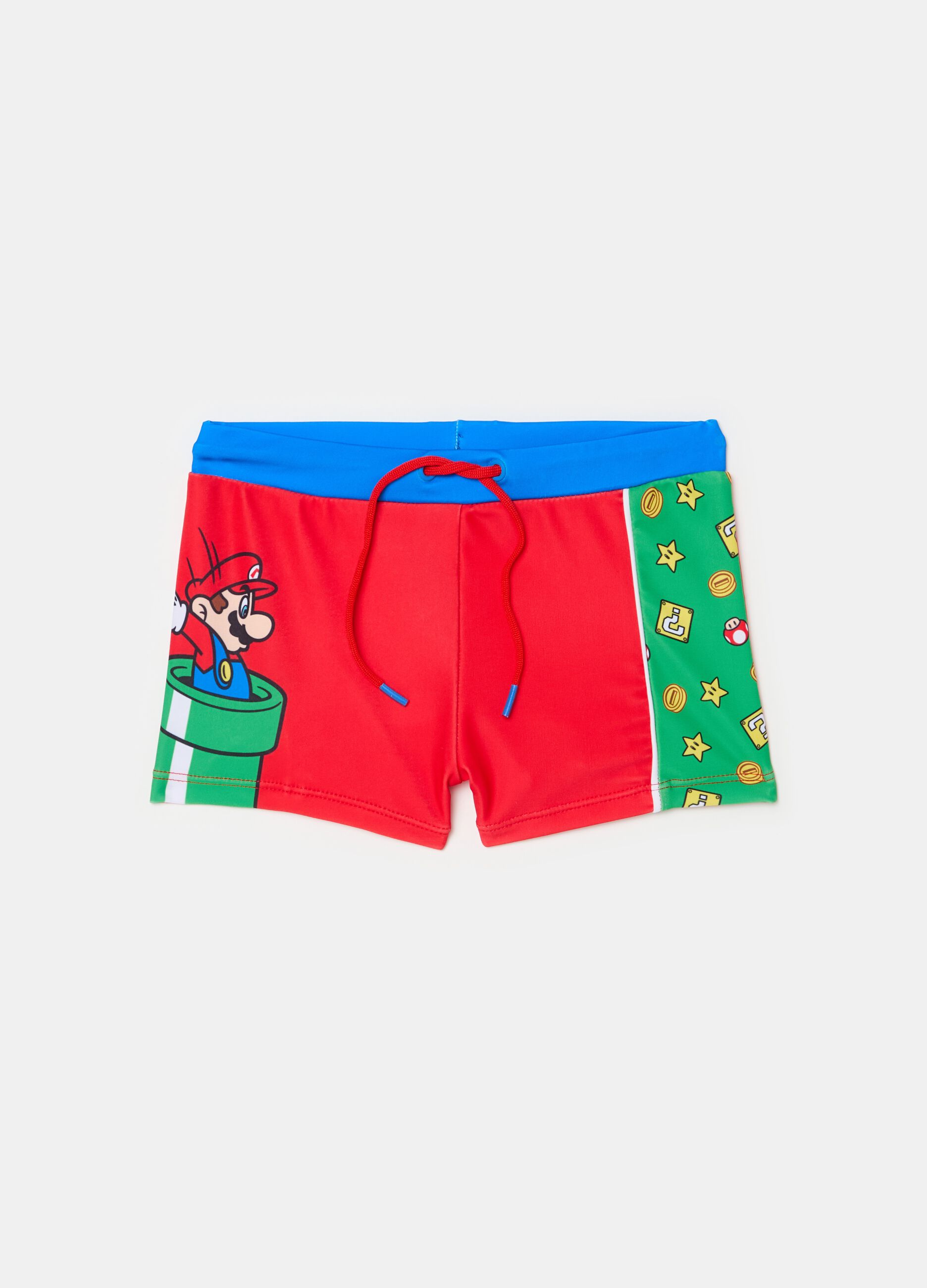 Swimming trunks with Super Mario™ print