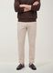 Cal&ccedil;as chino cinzentas slim fit em lyocell e algod&atilde;o el&aacute;stico_2