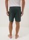Cal&ccedil;&otilde;es de pijama verdes em mistura de algod&atilde;o, regular fit_2