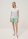 Multicoloured cotton short pyjama regular fit_0