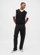 Black pure cotton waistcoat_0