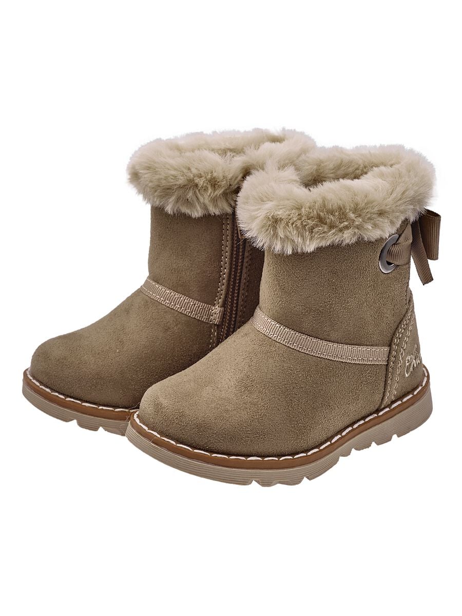 Chicco Beige Ankle Boots_1