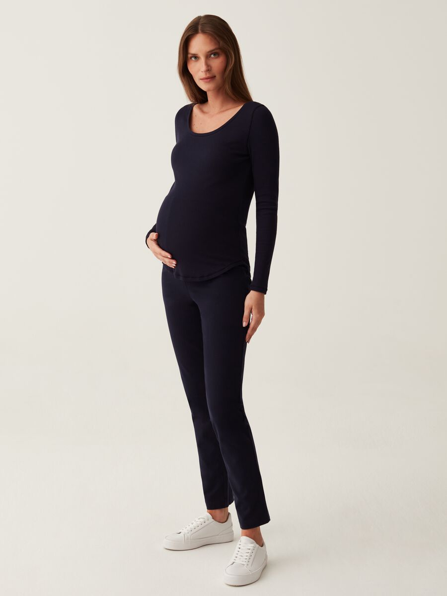 Skinny fit maternity trousers_0