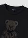 Black cotton-blend crew-neck sweatshirt_1