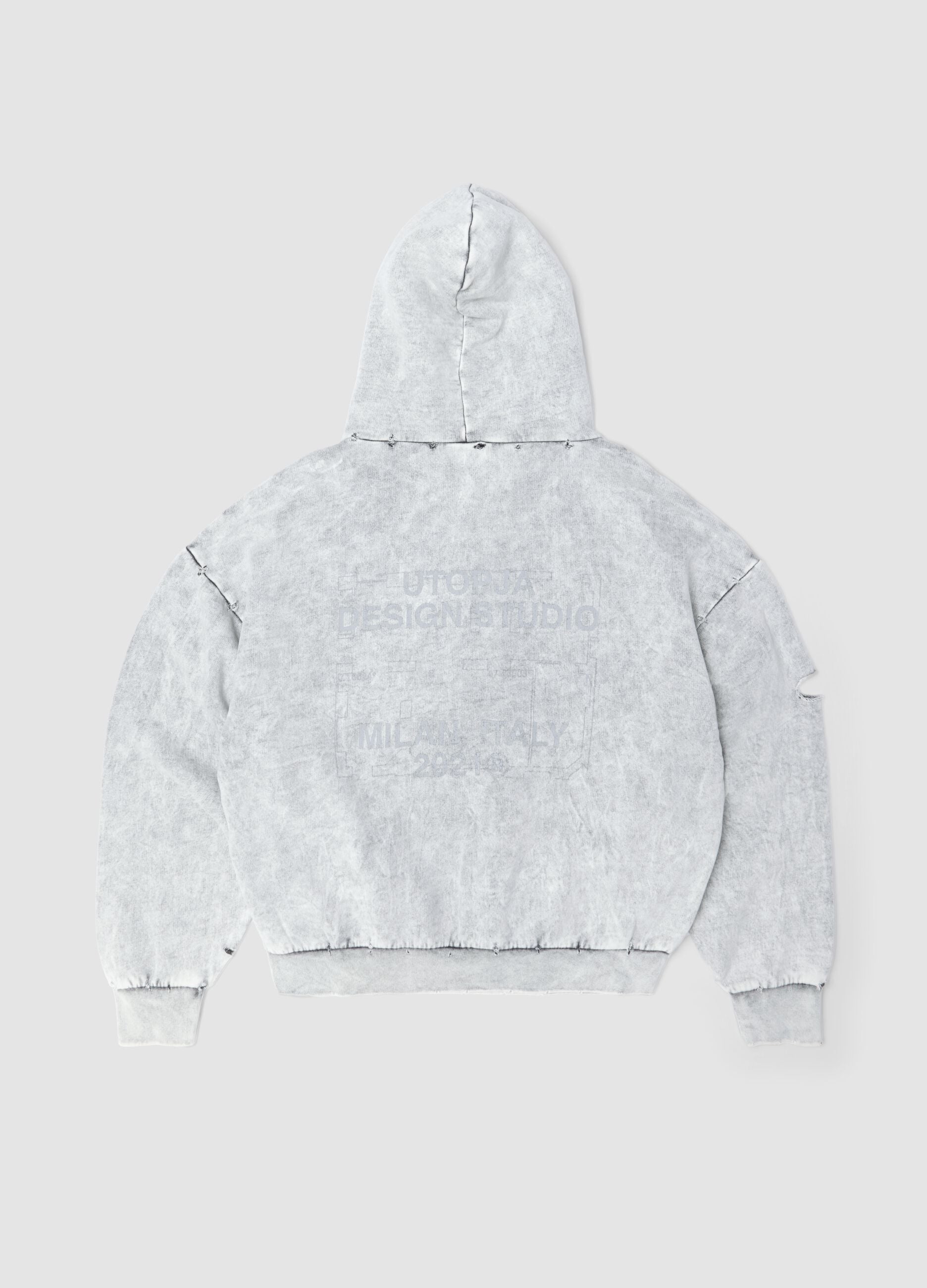 Washed Moonstone Hoodie