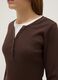 Multicolour long-sleeved pure cotton regular fit sweater_3