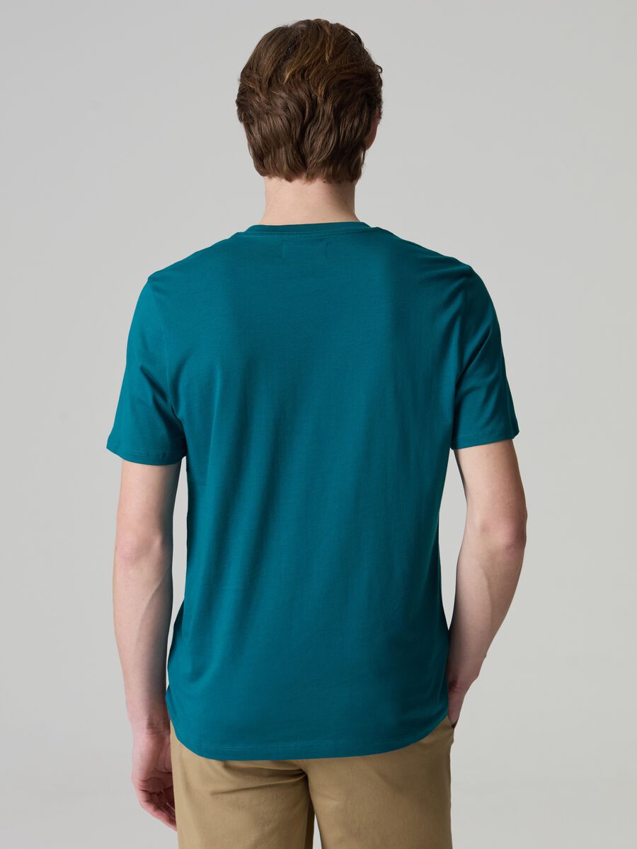 T-shirt in cotone Supima con tasca_2