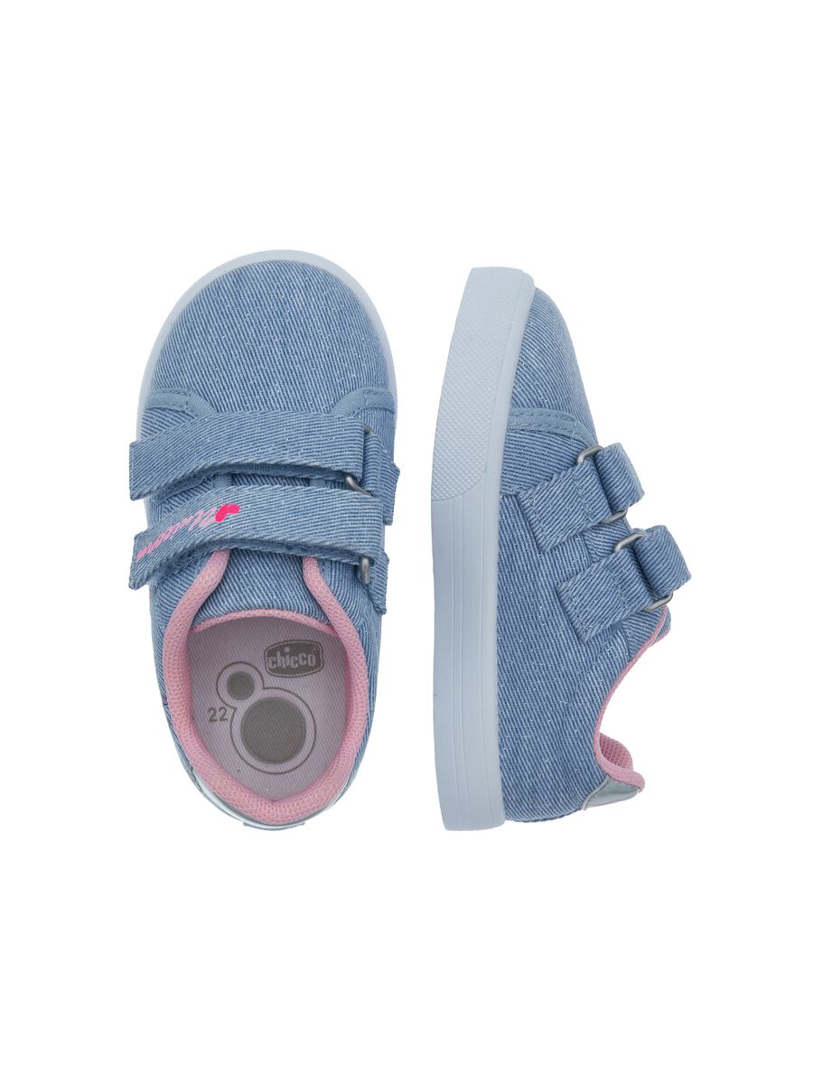 Frona sneakers with double Velcro strap_1