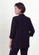 Black regular-fit blazer with lining and classic lapels_3