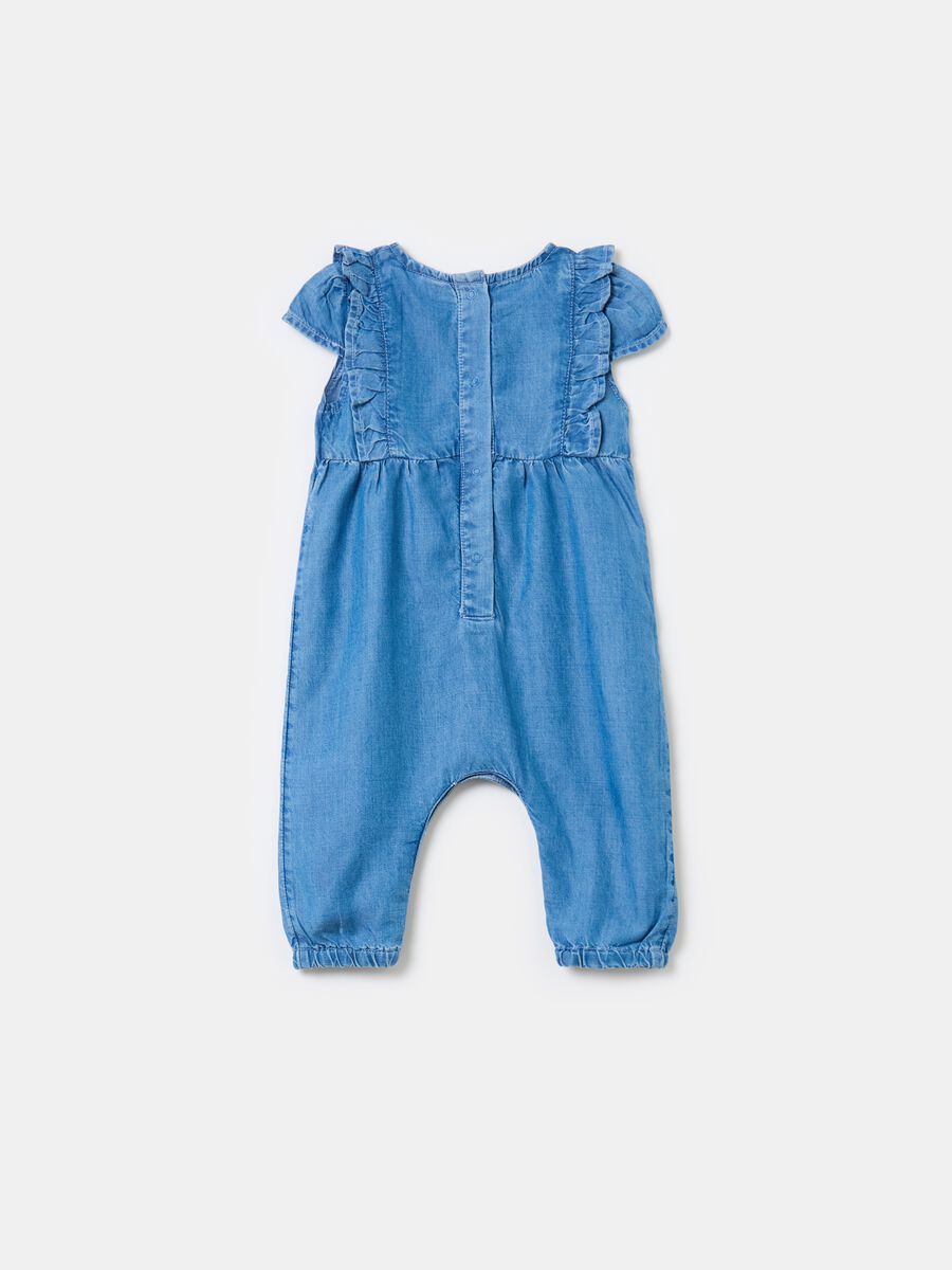 Lyocell onesie with frills_1