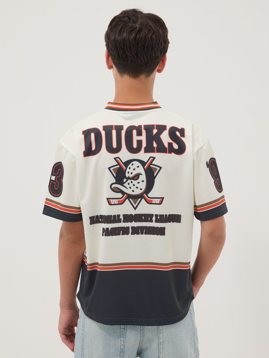 White short-sleeve crew-neck T-shirt for boys in a relaxed fit_1