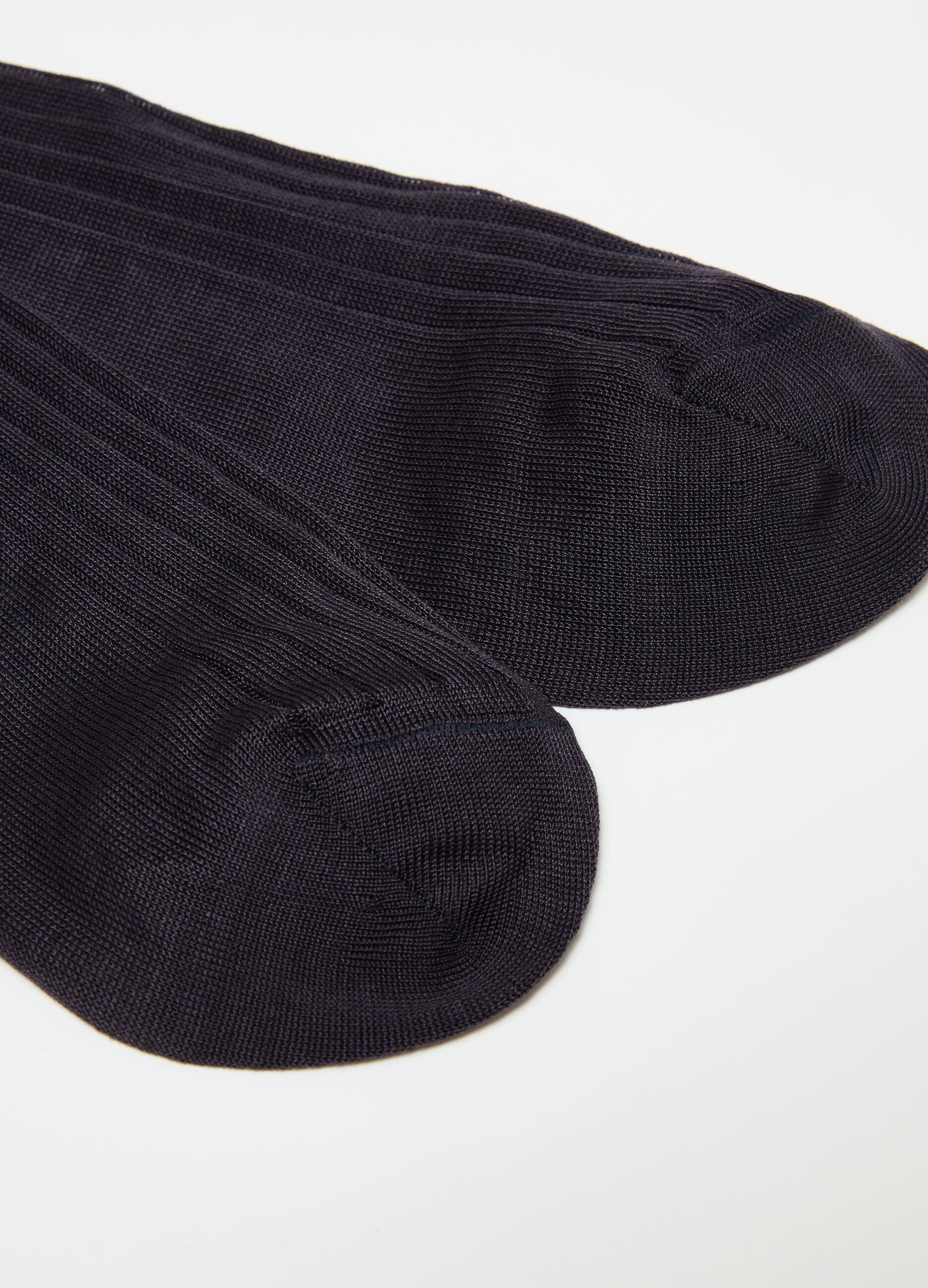 Two-pair pack long socks in cotton