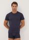 2er-Pack blaue T-Shirts aus elastischer Mikrofaser, Regular Fit_0
