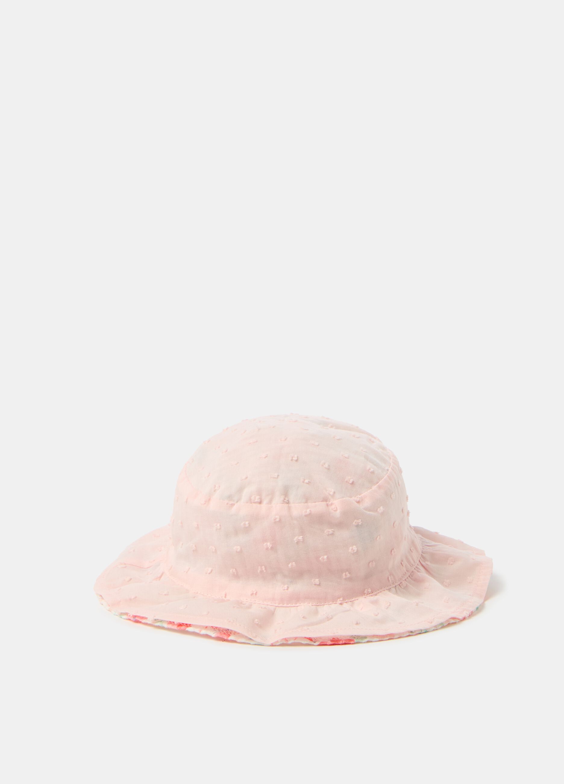 Double-sided hat in cotton