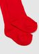 Red Baby Tights in Stretch Cotton_1