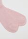 Pink Ribbed Socks_2