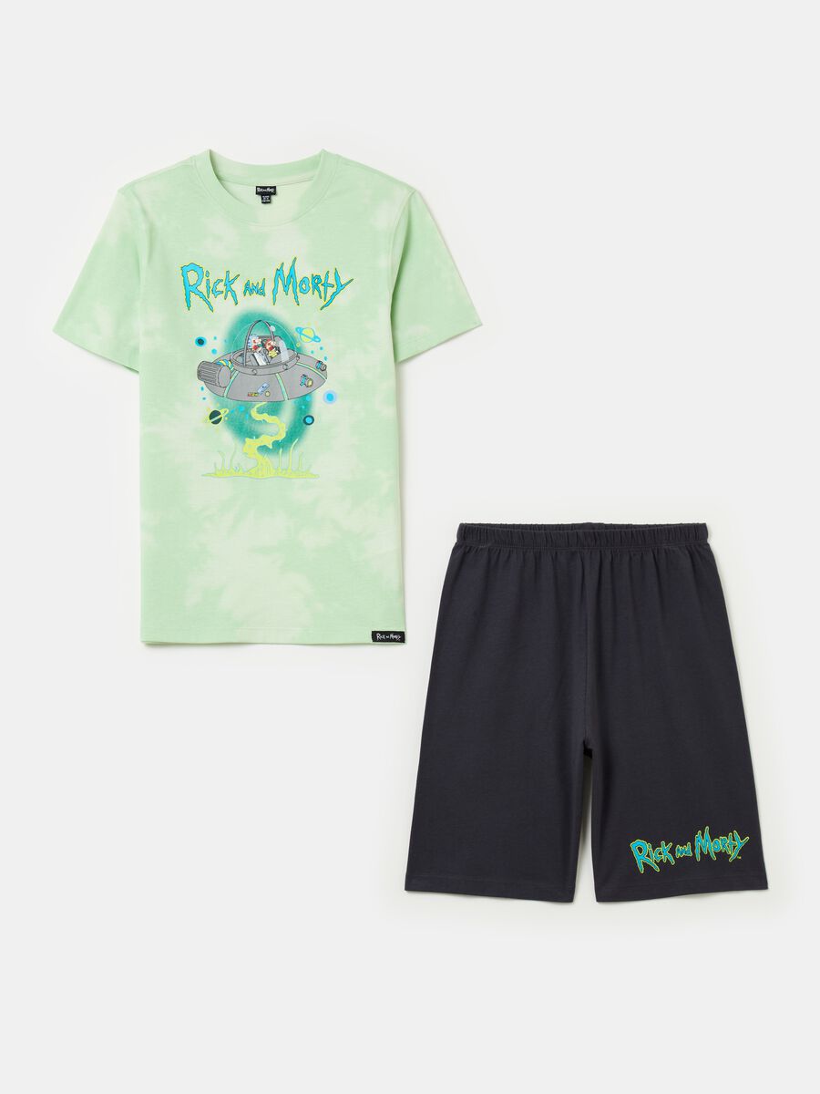 Eco-cotton pyjamas with Rick and Morty print_0