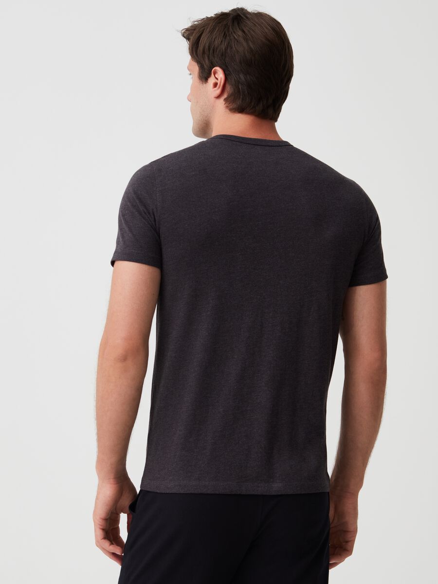 Bipack t-shirt intima in jersey mélange_2