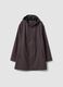 Purple rain jacket with hood, zip and popper fastening, regular fit_4