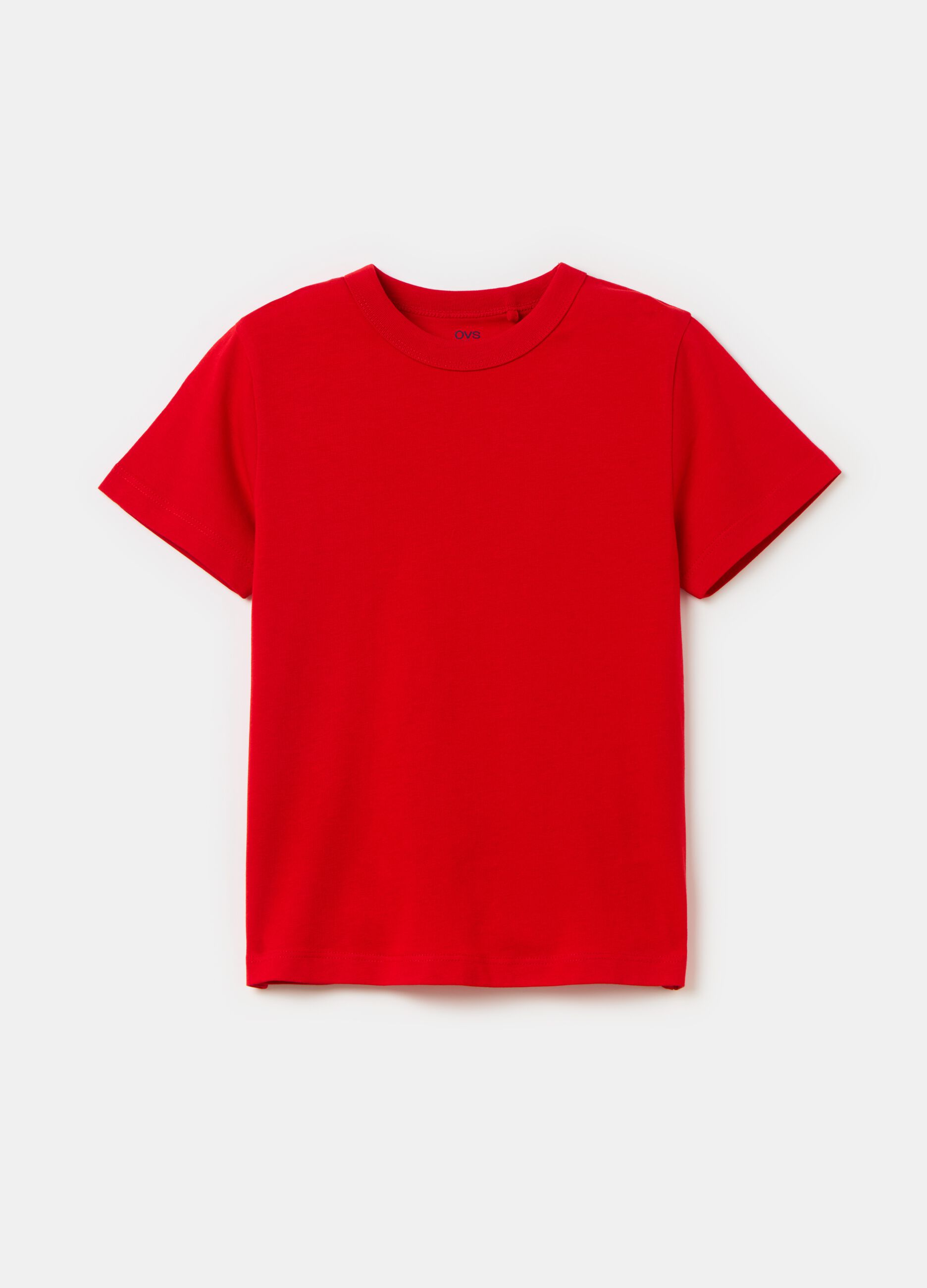 T-shirt Essential girocollo in cotone bio